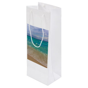 Custom Wine Gift Bag/ Beach Wedding Bag