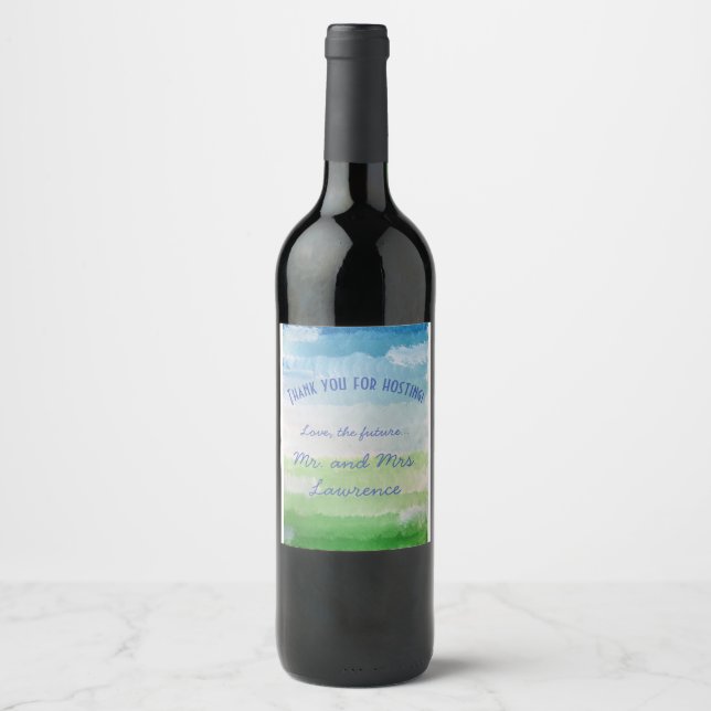 Custom Wine Label (Front)