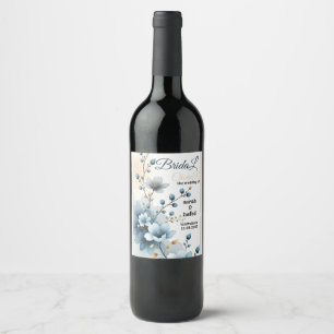 Custom Wine Label Template, Labels Wedding, Edita