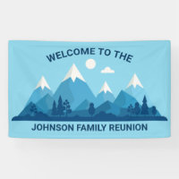 Custom Winter Family Reunion Party Blue Mountain