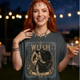 Custom Witch Coven Bachelorette Squad Salem T-Shirt