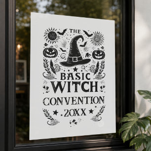 Custom Witchcore Spooky Season Window Cling