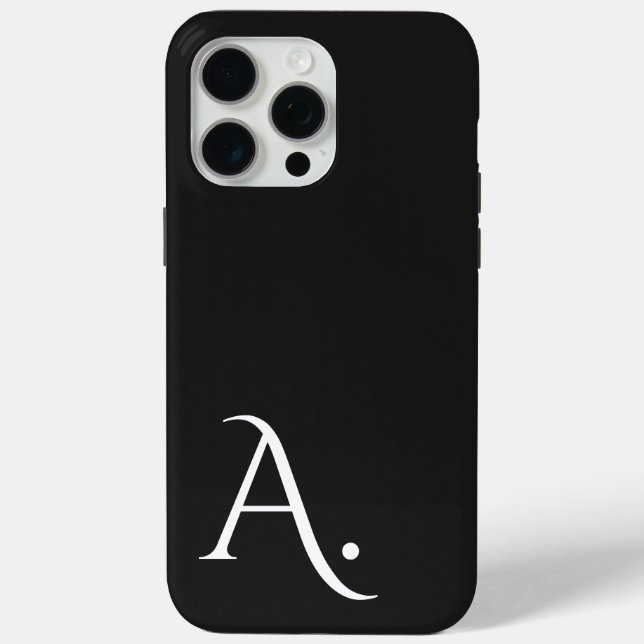 Custom with Initial Name Case-Mate iPhone Case (Back)