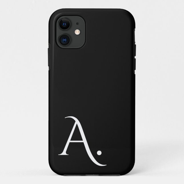 Custom with Initial Name Case-Mate iPhone Case (Back)