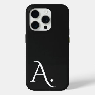 Custom with Initial Name iPhone 15 Pro Case