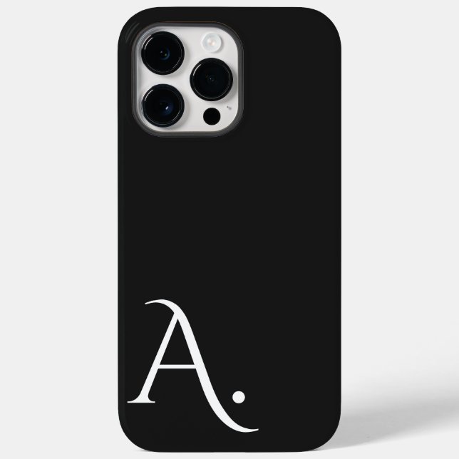 Custom with Initial Name Case-Mate iPhone Case (Back)