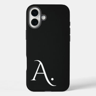 Custom with Initial Name iPhone 16 Plus Case