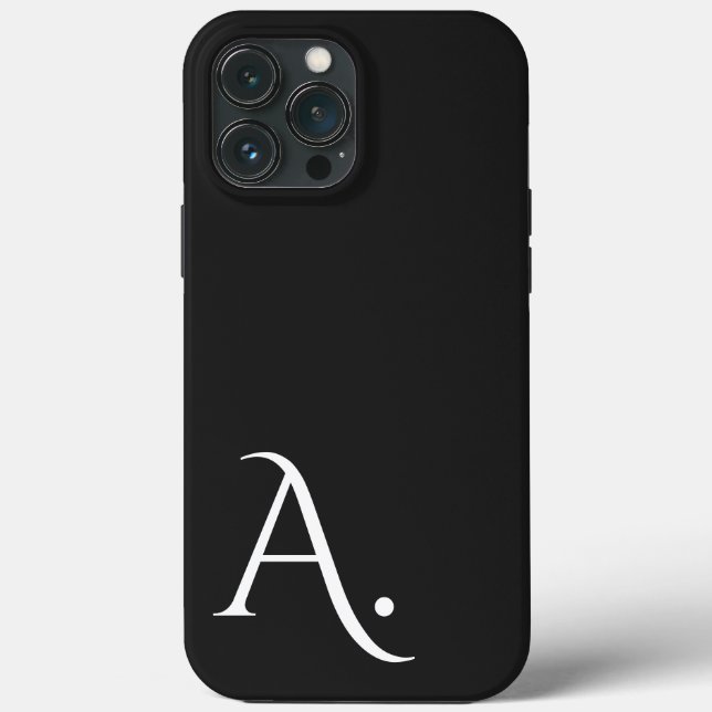 Custom with Initial Name Case-Mate iPhone Case (Back)