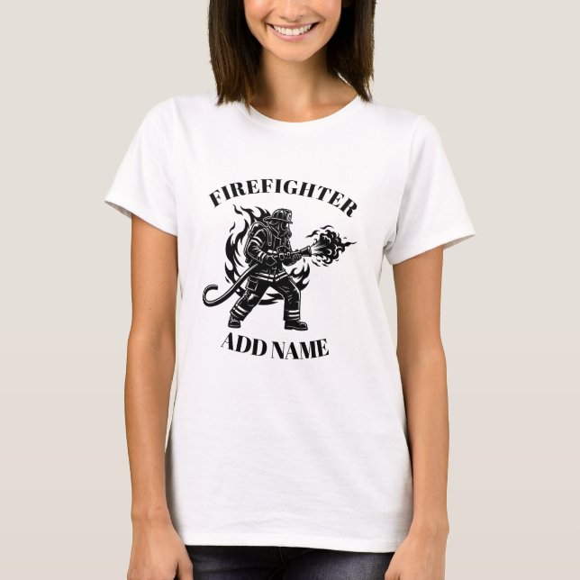 Custom Women’s Firefighter T-Shirt (Front)