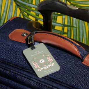 Custom Womens Golf Luggage Tag