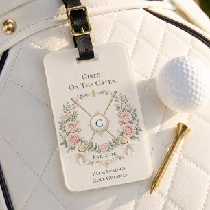 Custom Womens Golf Luggage Tag