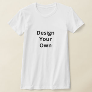 Custom Women's T-Shirt - 100% Cotton Premium Tee