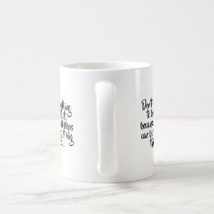 Custom Word Monochrome Aesthetic  Coffee Mug