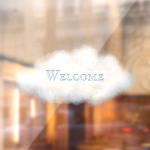 Custom Word on Fluffy White Cloud No. 2 Fairytale