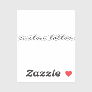 Custom Word Temporary Tattoo Dainty Quote Party