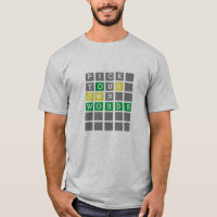 Custom Wordle T-Shirt