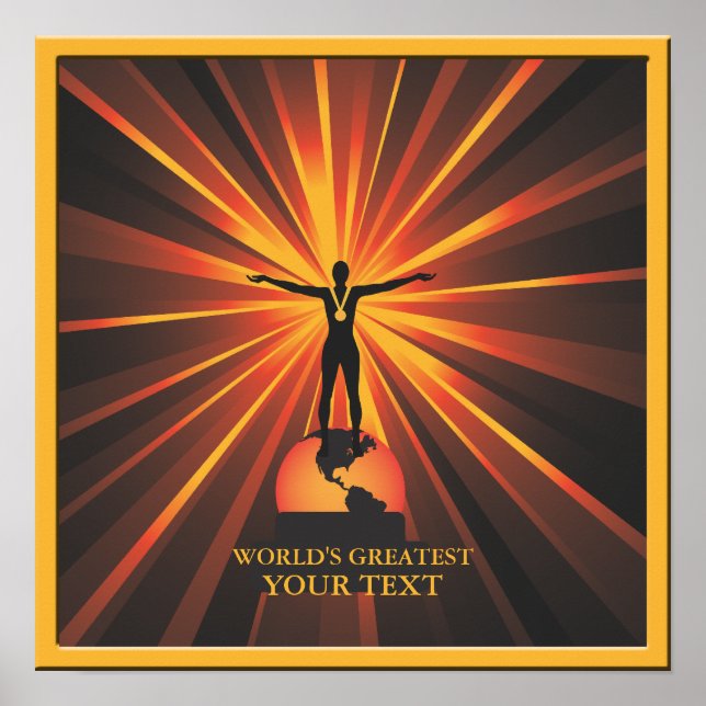 Custom World’s Greatest Trophy Poster (Front)