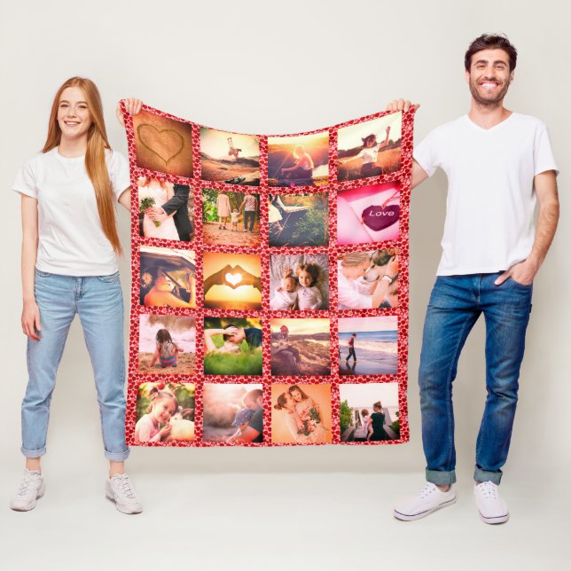 Custom wrapped with love fleece blanket (In Situ)