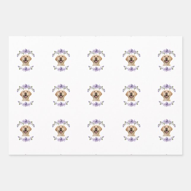 Custom Wrapping Paper Using Pet Photo: Gift Paper, (Front)
