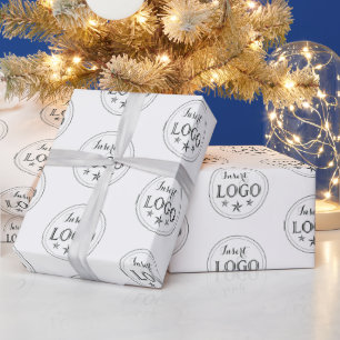 Custom Wrapping Paper with Your Logo Design
