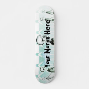 Custom X-Ray Skeletons Afternoon Stroll Skateboard