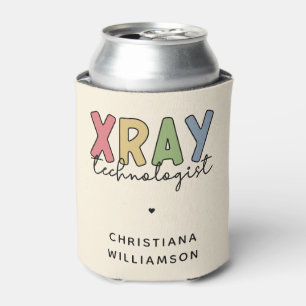 Custom Xray Technologist X-ray Tech Gifts Can Cooler