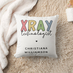 Custom Xray Technologist X-ray Tech Gifts Cushion