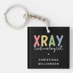Custom Xray Technologist X-ray Tech Gifts Key Ring