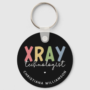 Custom Xray Technologist X-ray Tech Gifts Key Ring