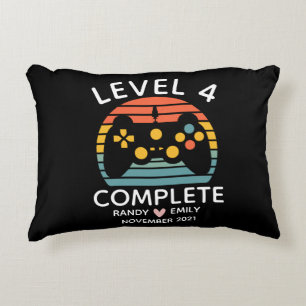Custom Year Anniversary Gift For Husband wife, Per Decorative Cushion