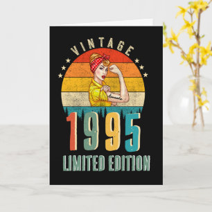 Custom Year Birthday For Her Women Birthday Card