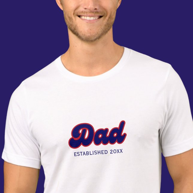 Custom Year Dad  Tri-Blend Shirt (Creator Uploaded)