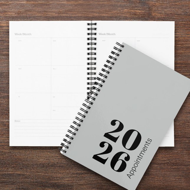 Custom Year, Text, Logo, Web URL, Appointment Planner (Creator Uploaded)