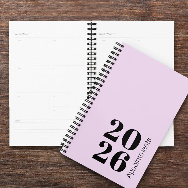 Custom Year, Text, Logo, Web URL, Appointment Planner (Creator Uploaded)