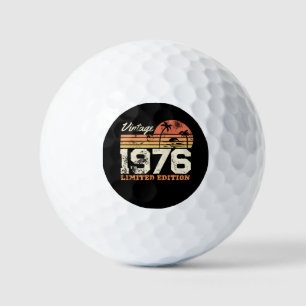 Custom Year Vintage 1976 Limited Edition Golf Balls