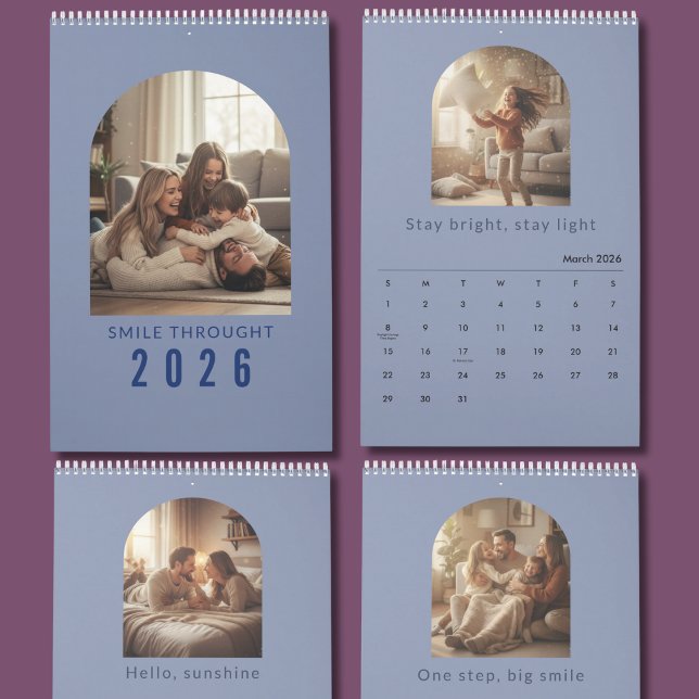 Custom Yearly Wall Calendar with Your Pictures (Creator Uploaded)