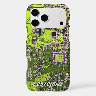 Custom Yellow PCB Circuit Board for IT Pros 2