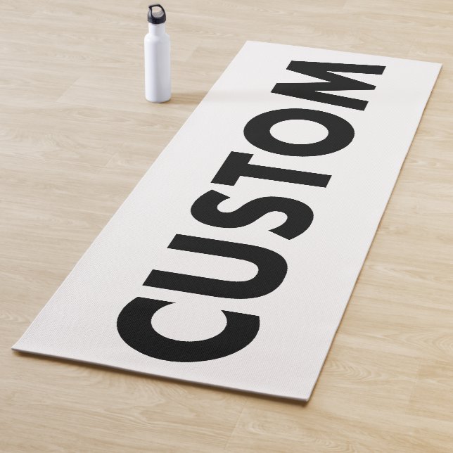 Custom Yoga Mat 2 Sided Print LANDSCAPE Orientated (In Situ)