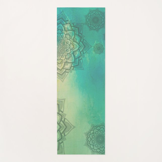Custom yoga mat mandala (Front)