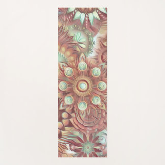 Custom yoga mat mandala