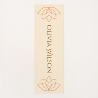 custom yoga mat with your name