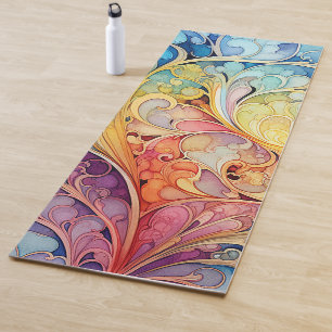 Custom Yoga Mats With Designs