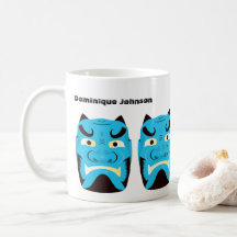 Custom Yokai Oni (Japanese Demon) Mug