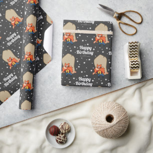 Custom Yosemite Sam Happy Birthday Wrapping Paper
