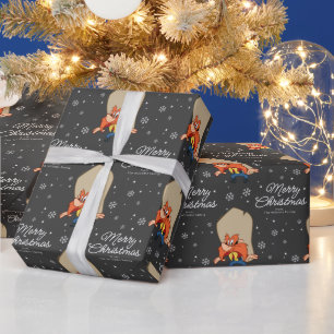 Custom Yosemite Sam Merry Christmas Wrapping Paper