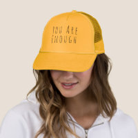 Custom You are Enough Inspirational Quote