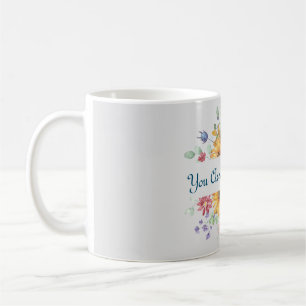 Custom You Are My Sunshine and Sunflower Coffee Mug