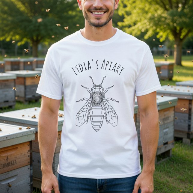 Custom Your Brand Apiary  T-Shirt (Creator Uploaded)
