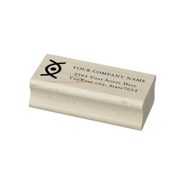 Custom Your Business Company Rubber Stamp (Stamp)