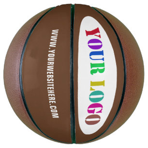 Custom Your Business Logo and Text Basketball